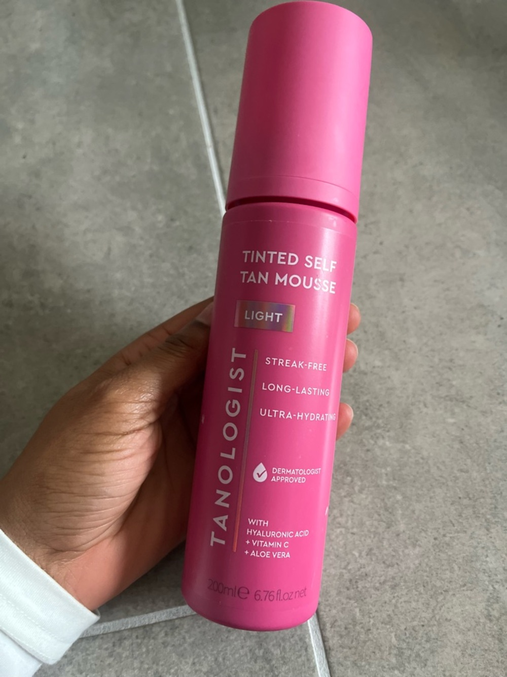 Brand new Tanologist Tinted Self Tan Mousse - Light